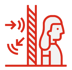 Aislamiento Superior Icono